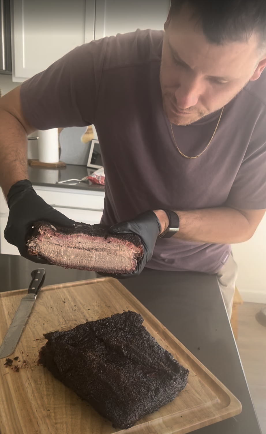 Daniel Connell Barbecuing